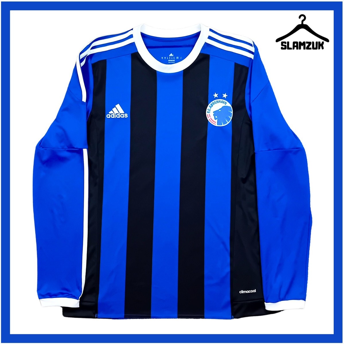 FC Copenhagen Football Shirt Adidas Medium Away Kit Fodboldtrøje