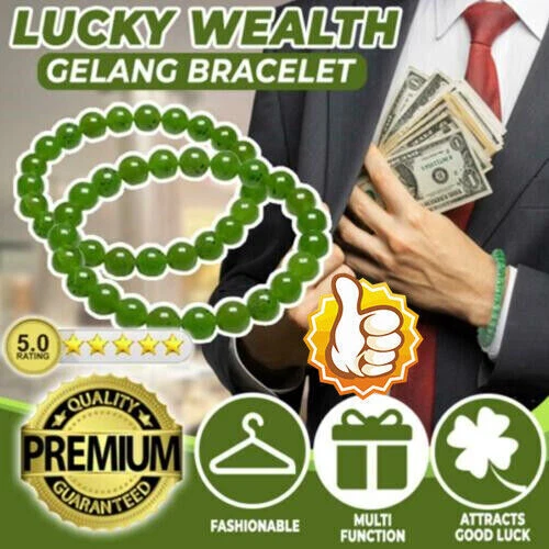 Lucky Wealth Gelang Bracelet New P1 Q4A8 - Picture 2 of 8