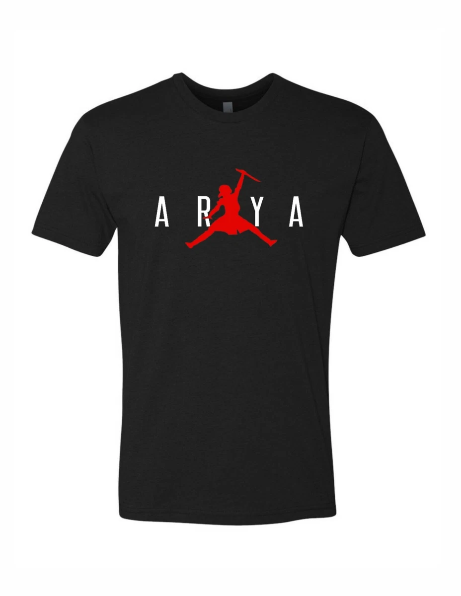 80 14T Game of Thrones Arya Stark Air Jordan Spoof Tyrion Night King 100 cotton