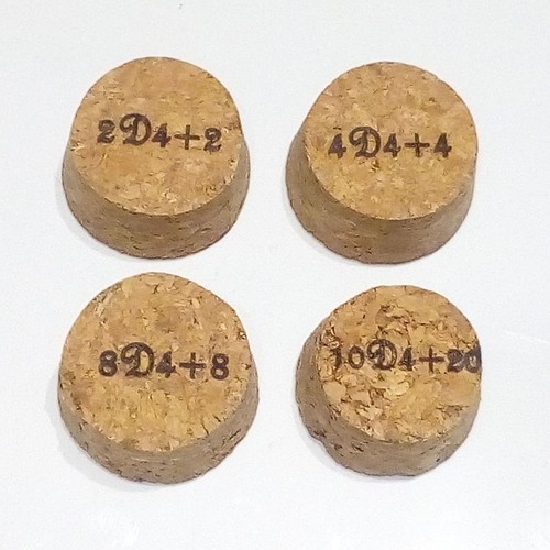 Mixed Red Potion Of Healing Greater Superior Supreme Vial Set D4 Dice 5E D&D DM - 第 5/5 張圖片