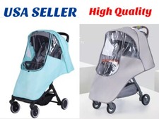 Baby Stroller Rain Cover Universal Rain Weather Shield Wind/Waterproof Cover US