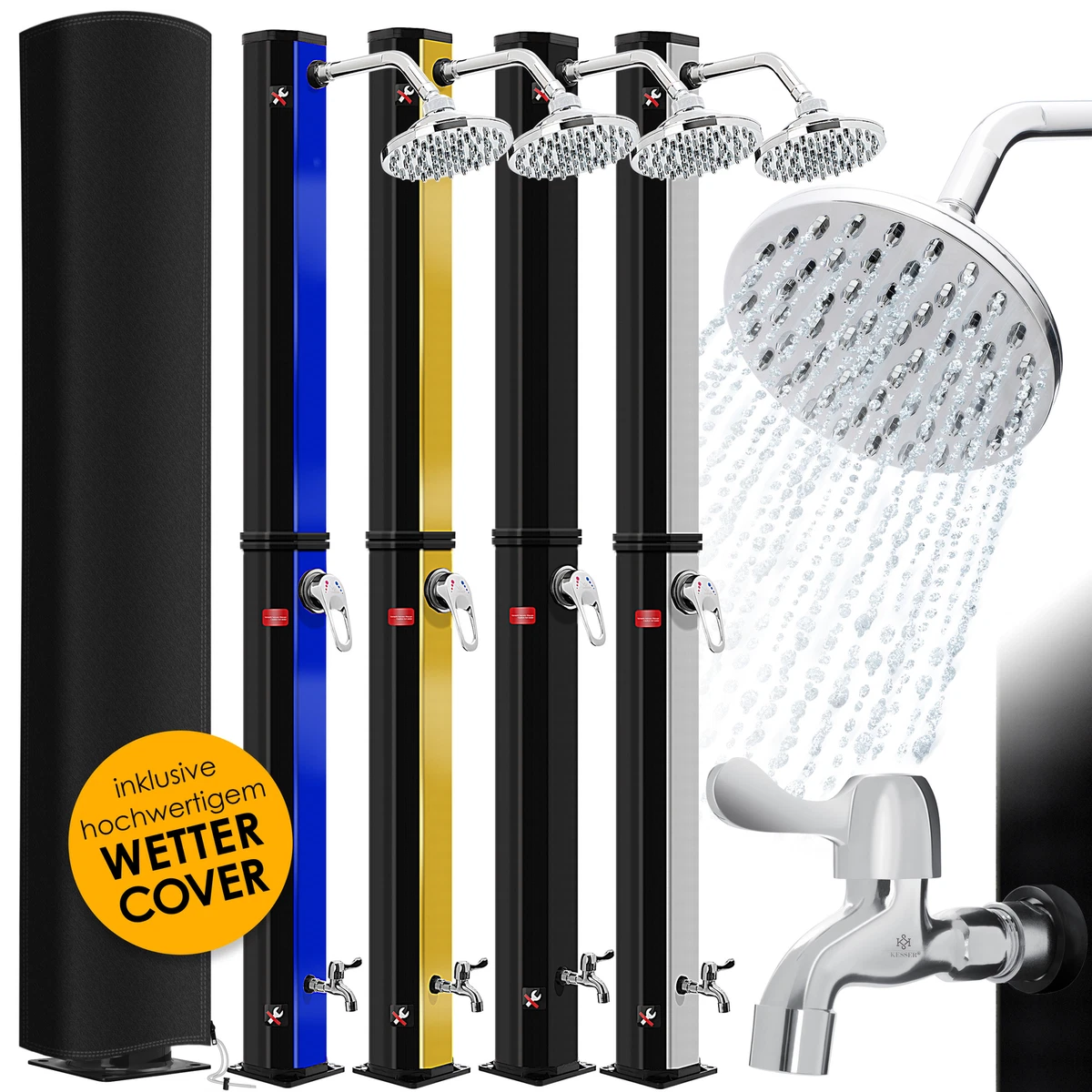 Taucher Bauch Rahmen solardusche garten funktion Nicht in Mode Ruhe Reich