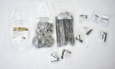 Pipe Decor Industrial Pipe Shelf Brackets 6 Pack Authentic Plumbing Fittings 8"