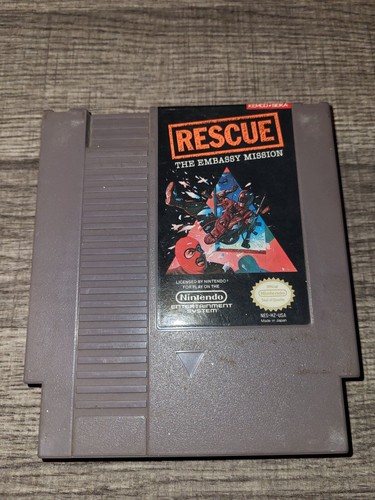 Rescue: The Embassy Mission (Nintendo Entertainment System, 1990) NES