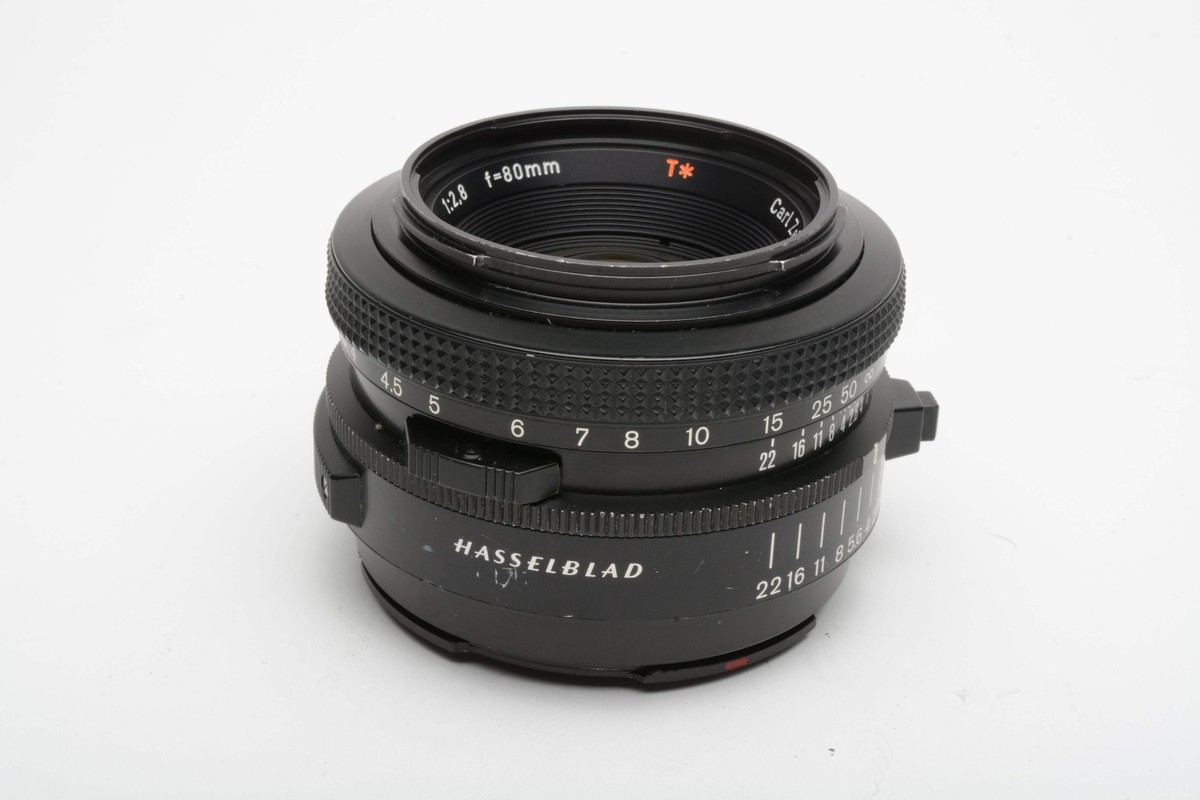 Hasselblad 80mm f2.8 Planar T* F Lens, Very clean and sharp, Nice