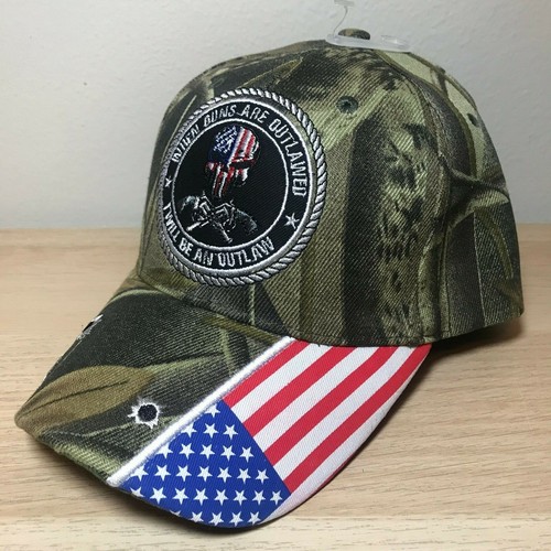 ¡NUEVOS LLEGADOS! Gorra de sombrero de color liso de color liso de la 2a Enmienda When Guns Are Prohibid - Imagen 10 de 12