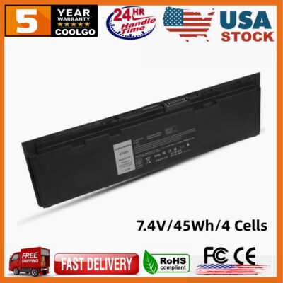 WD52H E7240 Battery/Charger for Dell Latitude E7250 VFV59 451-BBFW 451-BBFX