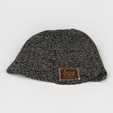 Love Your Melon Black/White Marled Slouch Beanie Hat Made In USA