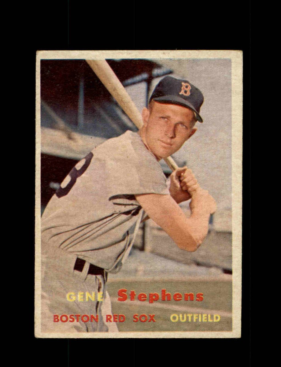1957 GENE STEPHENS TOPPS #217 RED SOX *G5065 | eBay