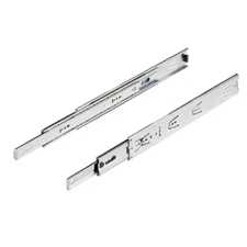 Hettich KA4932 Over Extension 16 in. Drawer Slide 130 lb. Capacity (No Screws)
