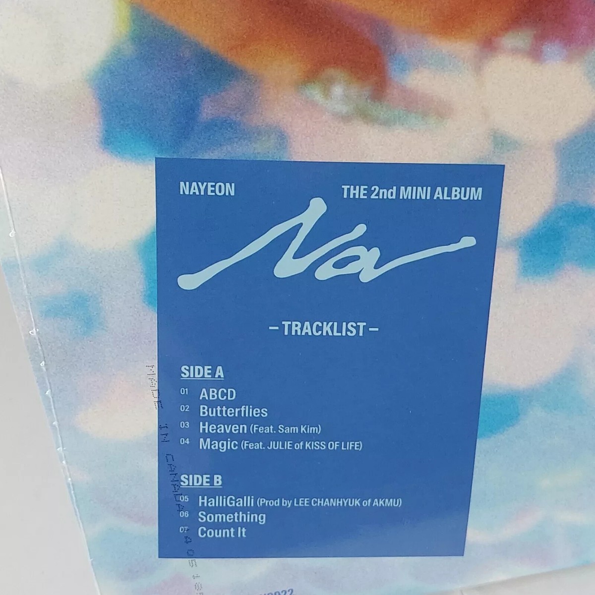 NAYEON ナヨン レコード　blue haze ver. Nayeon NA THE 2nd MINI ALBUM Blue Haze Vinyl Limited Edition