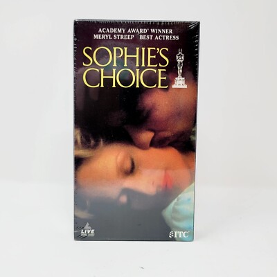 NIB Sealed Sophies Choice VHS 1992 Live M3 12236903130| eBay