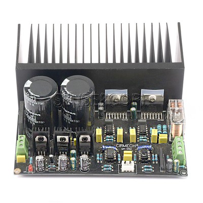 TDA7293 2 Channel Stereo High Power Amplifier Board OP07 DC Servo 5534 100W*2 DE