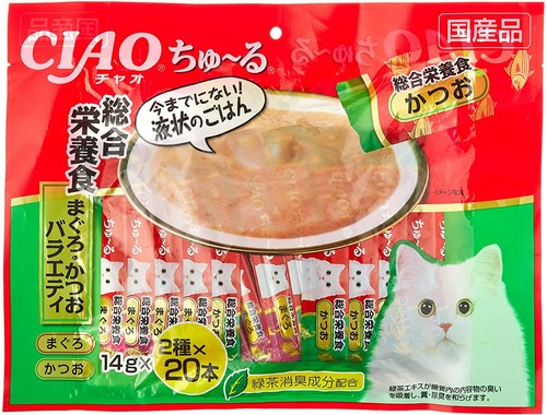 INABA CIAO Churu Liquid Katzenleckerli 14 g (40 Sticks) × 3 Packungen Set Made in Japan  - Bild 8 von 8