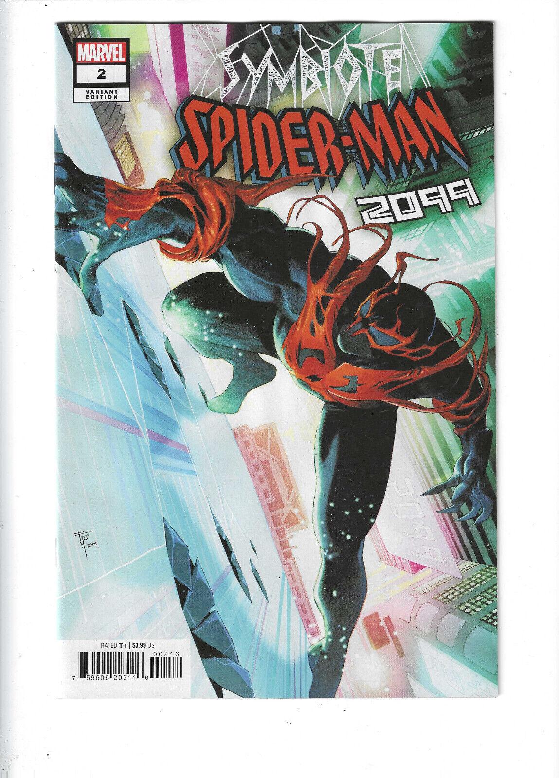 Symbiote Spider-Man 2099 #2 (2024) 1:25 Francesco Mobili Variant