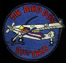 USAF OIE O-1 Bird Dog 21st TASS Vietnam Patch N-29