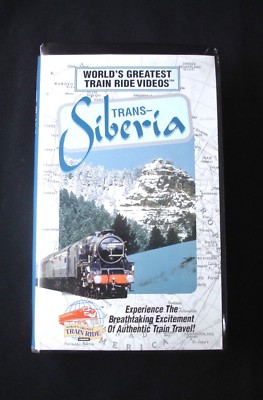 World's Greatest Train Ride Videos Trans Siberia (VHS 1995 ClamShell) Russia