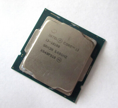 Intel Core i3-10100F Prozessor 3.6 GHz Quad CPU Max 4.3 GHz, FCLGA1200 Processor