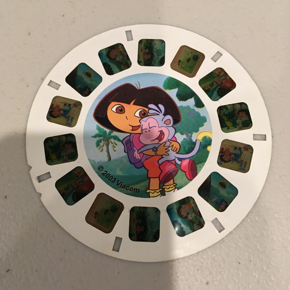 View-Master Dora The Explorer 2 Reel Lot Dr Dora Rojo The Fire