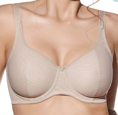 Selene Maria Underwire Minimizer Bra - Beige - UK 44C - BNIB