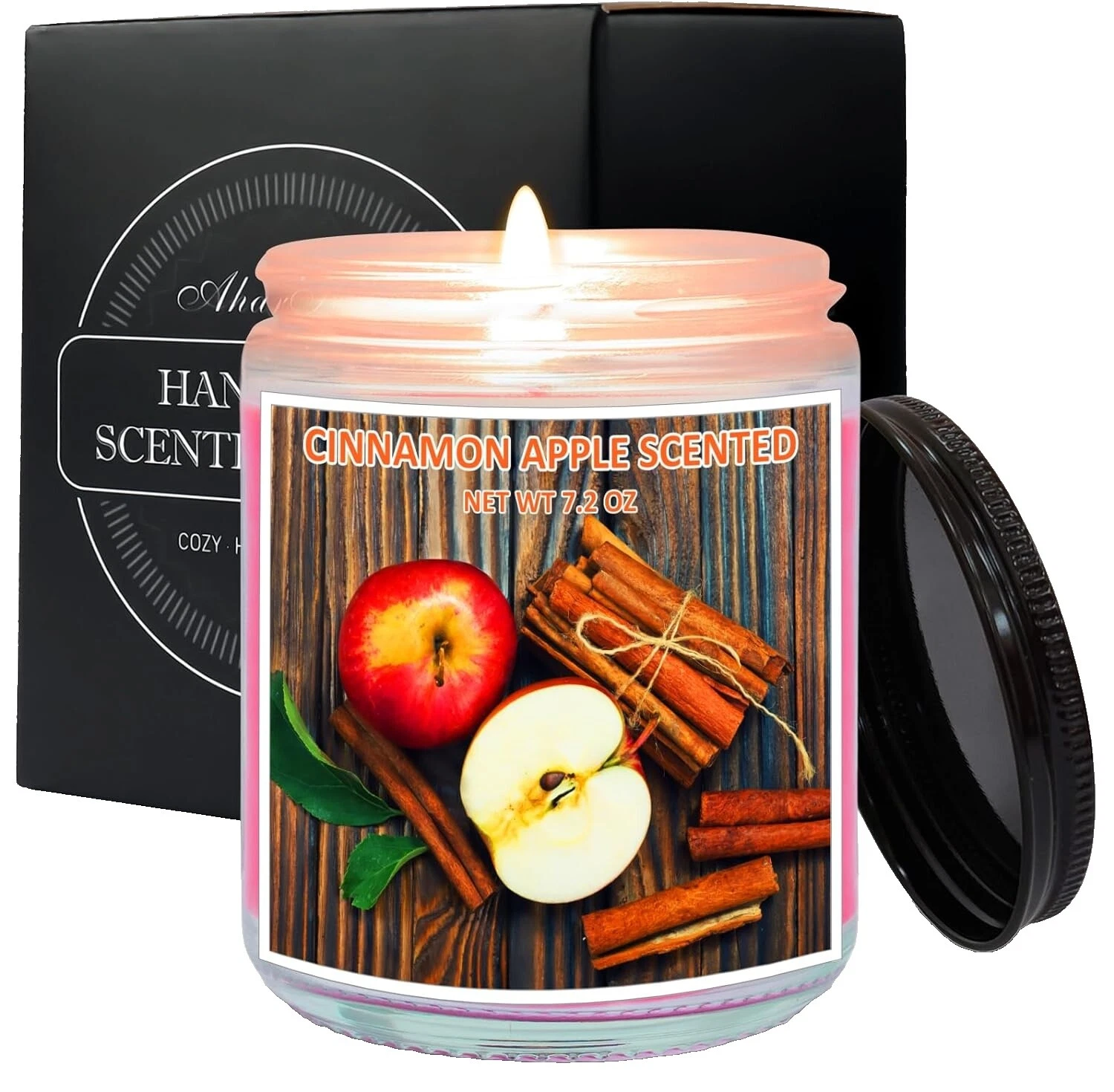 Soy Wax Cinnamon Scented Décor Candles