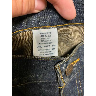 Faded Glory Dark Blue Jeans Size 42x30 | eBay