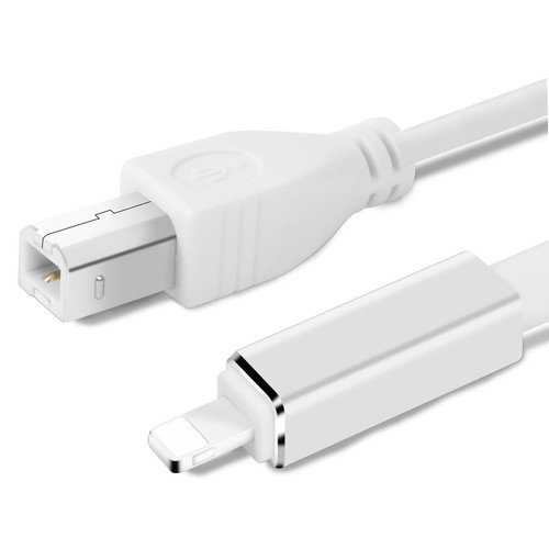 Lightning to USB OTG Cable 5FT MIDI Cable for iOS MIDI Keyboard Controller