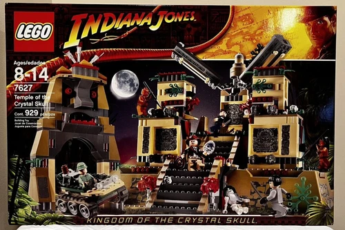 Lego Indiana Jones 7627 - Temple of the Crystal Skull 2008 New Sealed