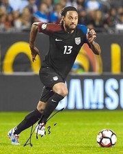 Jermaine Jones LA Galaxy signed autographed USA soccer 8x10 photo COA with proof