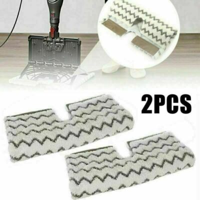 2x Ersatz für Shark Pads Steam S6001UK S6003UK S3973 Klik n Flip Pocket Mop