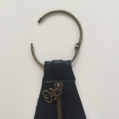 Stussy Leather Black Keychain | eBay