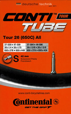 Continental Tour 26 all Schlauch 26 Zoll SV (37/47-559/597) SV 42mm