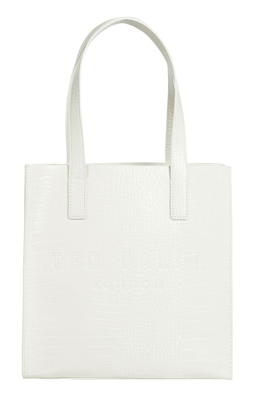 Ted Baker handbag Reptcon Croc Effect Small Icon Bag Nude
