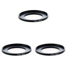 3X Camera Lens Step  37mm to 52mm Adapter Black T3Q72262