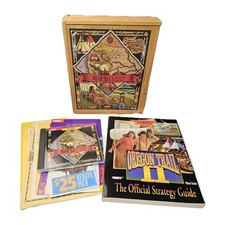 Oregon Trail II 25th Anniversary Limited Edition PC or MAC Wooden Box Set