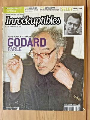 Les Inrockuptibles Nr. 440 * Godard / Kool Shen / Will Self / Hubert Selby * 2004