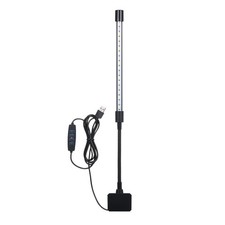 D C 5V 7W 18 LED Aquarium Light Fish Jar Clamp Clip View Lamp USB Powered FDHF