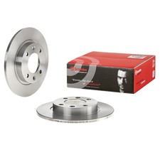 2x BREMBO BREMSSCHEIBEN 247mm VOLL HINTEN passend für PEUGEOT 405 | 08.2985.20