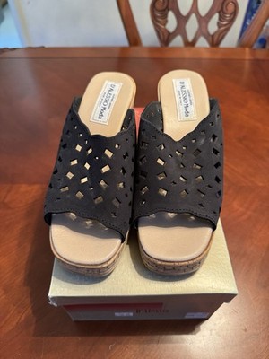 D Alessio Cork Sandal Heels Eur 37