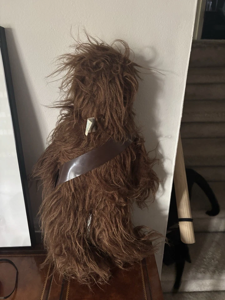 Peluche Chewbacca 20" Star Wars 1977 vintage de Kenner relleno completo ¡GUAU! Con etiqueta Foto 3 de 3