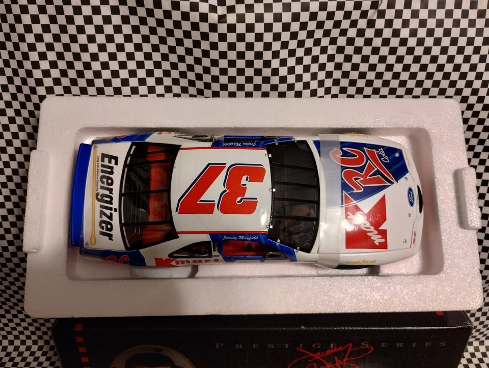 1/18 ERTL Prestige nascar No37 Джереми Мэйфилд K-Mart RC Cola - Изображение 3 из 4