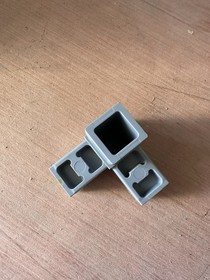 Quick Frame Corner Connector, Gray Nylon (16 pack)