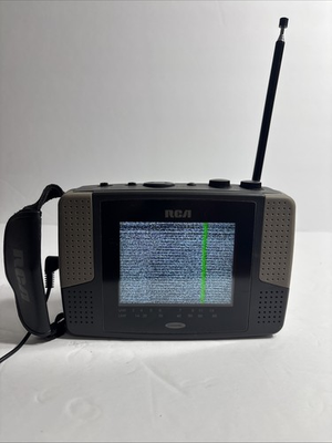 #ad Vintage RCA Portable Handheld LCD TV features a 2.3quot; color monitor and antenna. $19.99