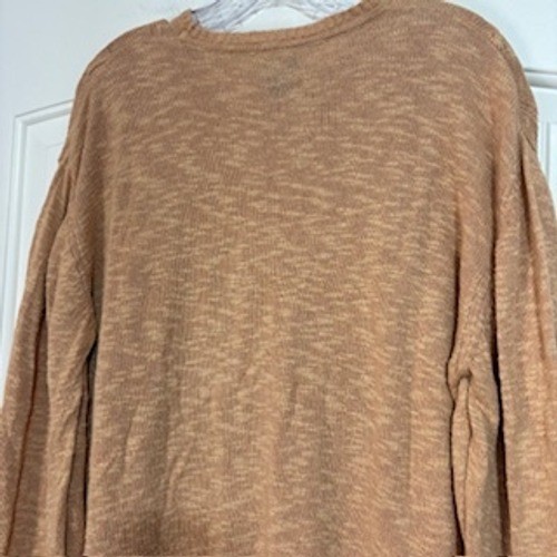 Robert Talbott Men Orange Cable Knit Sweater Made… - image 6