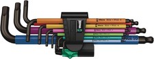Wera 950/9 Hex-Plus Winkelschlüsselsatz metrisch BlackLaser 9-teilig