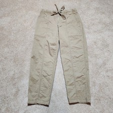 Banana Republic Chino Women S Air Force Khaki Mid-Rise Authentic Tapered Leg