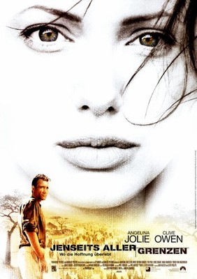 Jenseits aller Grenzen ORIGINAL A1 Kinoplakat gerollt Angelina Jolie /Clive Owen