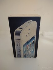 Apple Iphone 4 White, For Parts In It's Original Box, No Charger, Untested 