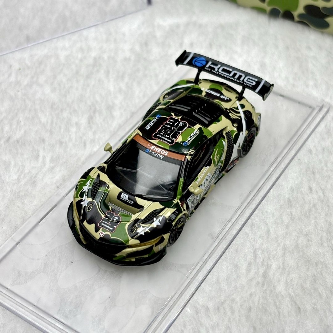 POP RACE 64 Honda NSX GT3 22 BAPE Camo Green thumbnail 4