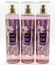 3-Pack Bath  Body Works MOONLIT GODDESS Fine Fragrance Mist Spray 8 fl.oz